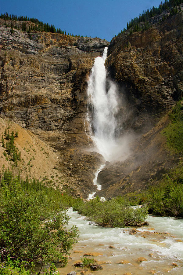 Takkakaw Falls And River, Yoho National Photograph by Michel Hersen ...