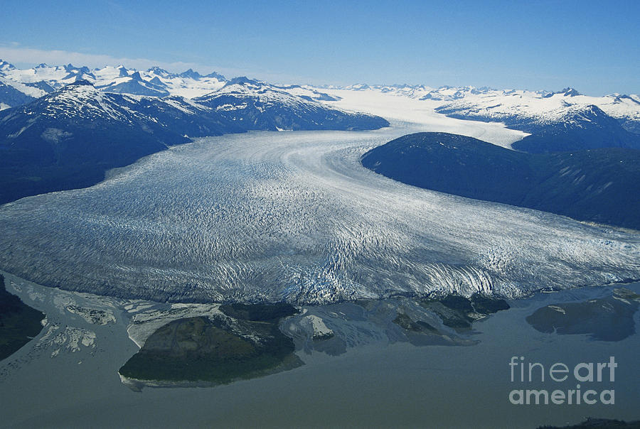Taku Glacier Photograph by Gregory G. Dimijian, M.D.
