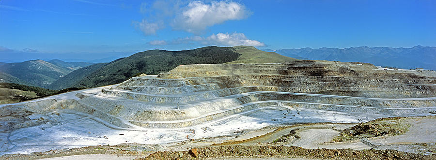 Talc Quarry Photograph by Philippe Psaila/science Photo Library