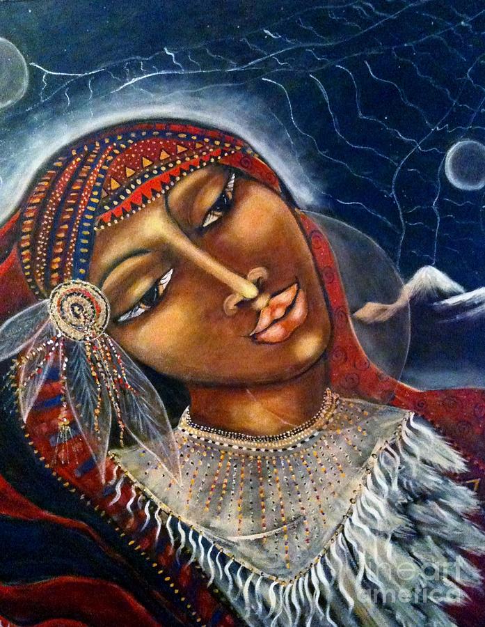 Taliswoman Painting by Maya Telford