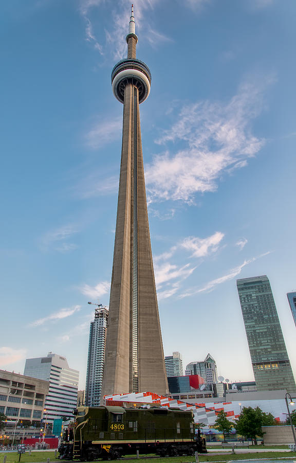 Tall Cn Tower Photograph By James Wheeler - Fine Art America