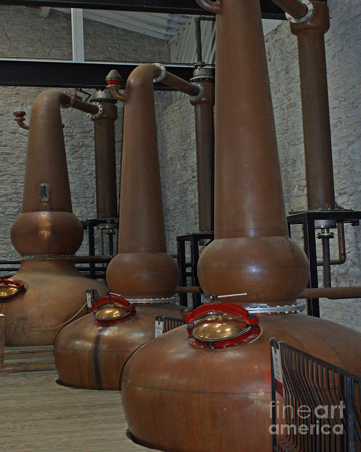 Tall Copper Stills Photograph by Roger Potts