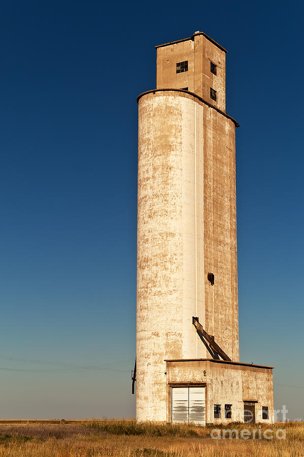 Tall Grain Elevator Photograph by Sue Smith