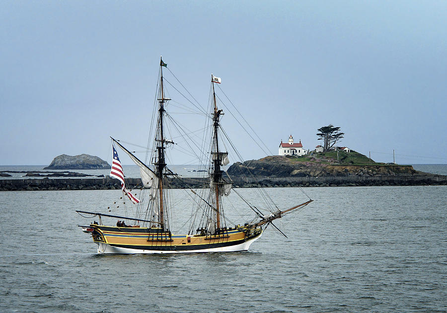 Tall Ship Photograph by Betty Depee