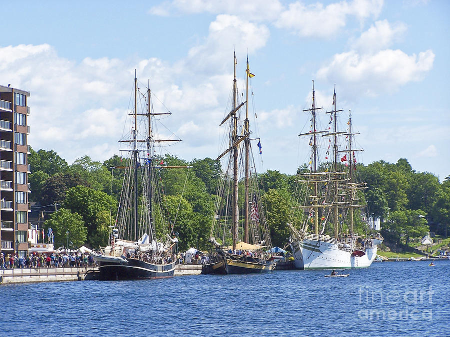 Tall Ships 1 Photograph by Tom Doud