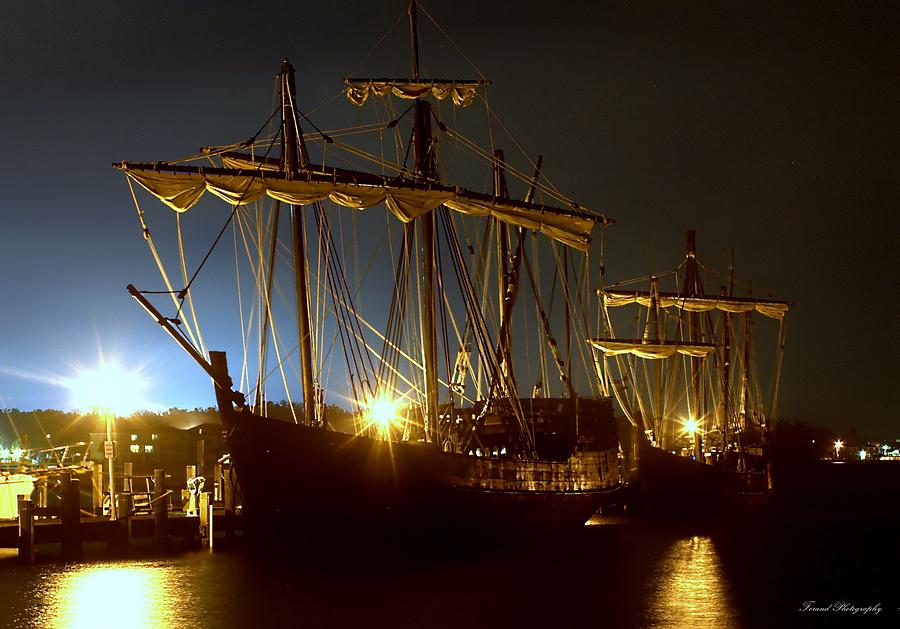 Boat Photograph - Tall Ships by Debra Forand