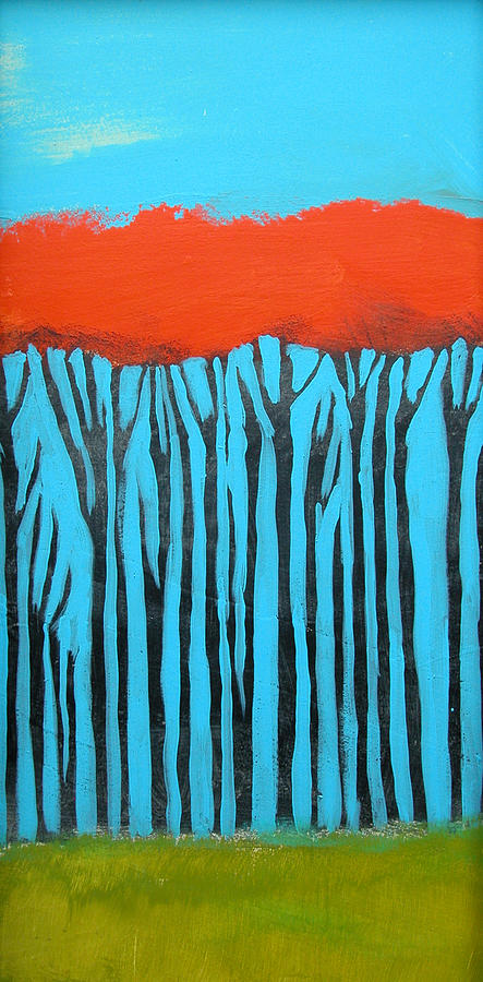 Tall Trees Painting by Rhodes Rumsey