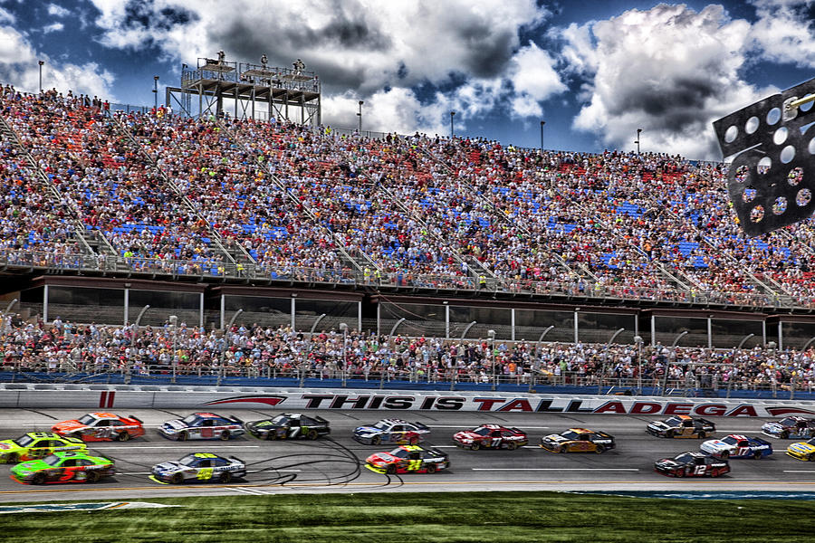 Talladega Superspeedway in Alabama Photograph by Mountain Dreams
