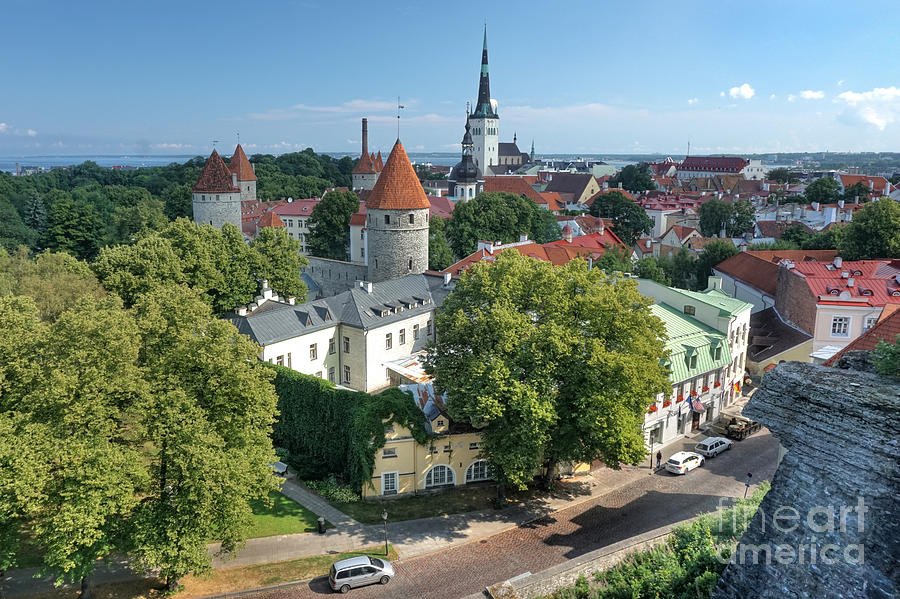 Tallinn Estonia Overview Photograph by Martin Konopacki