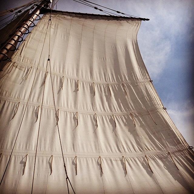 Sailing Photograph - Tall Ship Sail by Jill P