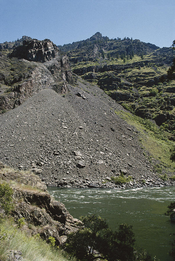 Talus Slope, Hells Canyon Photograph by Betty B. Derig