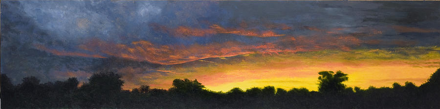 Tamarac Sunset Painting by Garry McMichael