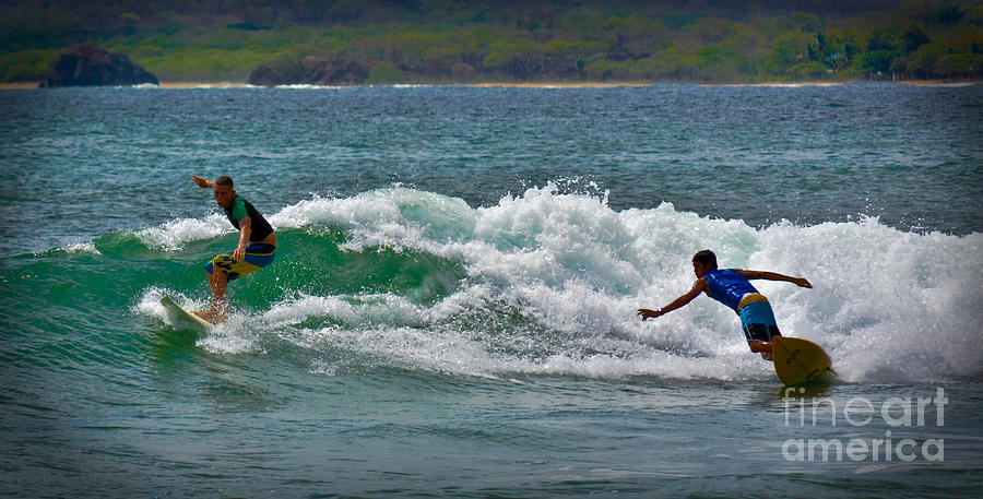 Tamarindo Surfing Photograph by Gary Keesler