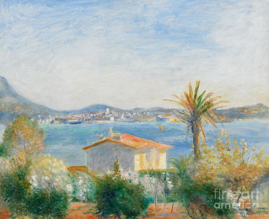 Pierre Auguste Renoir Painting - Tamaris by Renoir