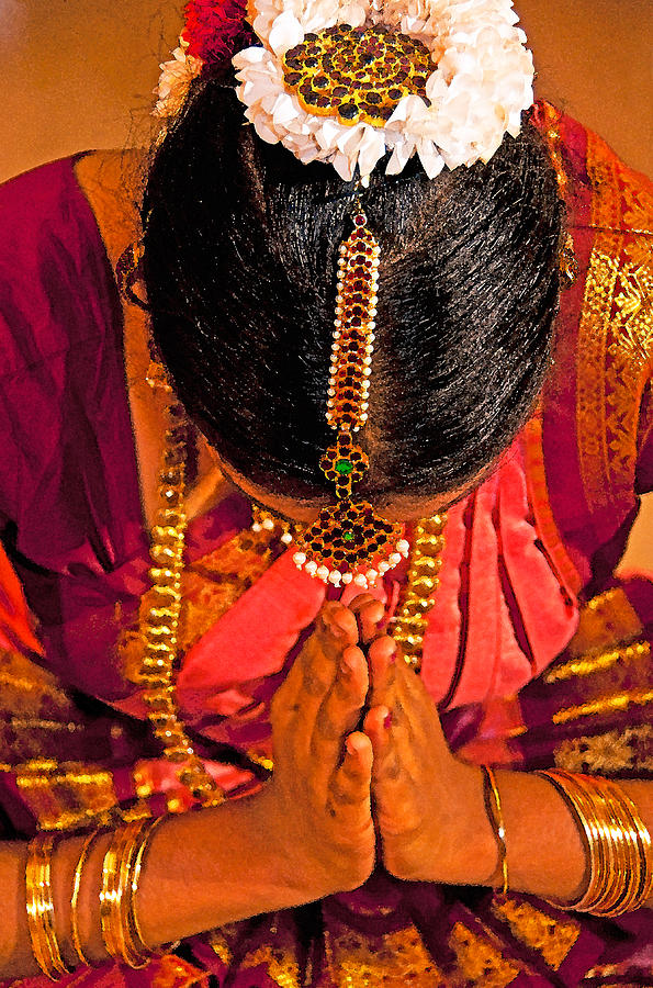 Tamil Nadu dancer Photograph by Dennis Cox