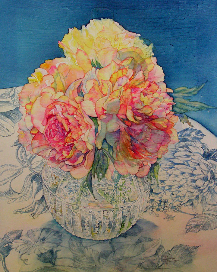 Still Life Painting - Tammys Bowl 2 by Annika Farmer