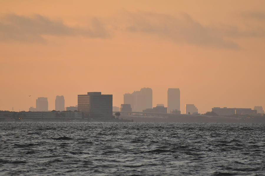 Tampa at Sunrise Photograph by Bill Cannon