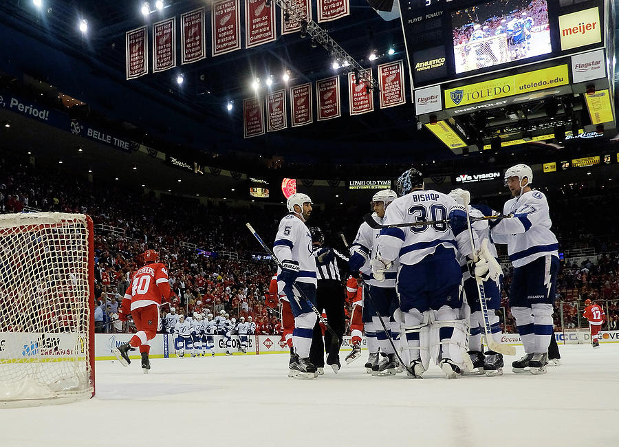 Tampa Bay Lightning V Detroit Red Wings Photograph by Gregory Shamus