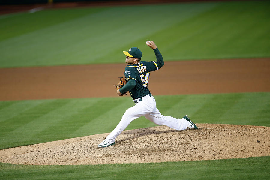 Tampa Bay Rays V Oakland Athletics Photograph by Michael Zagaris Tampa Bay Rays V Oakland Athletics Photograph by Michael Zagaris