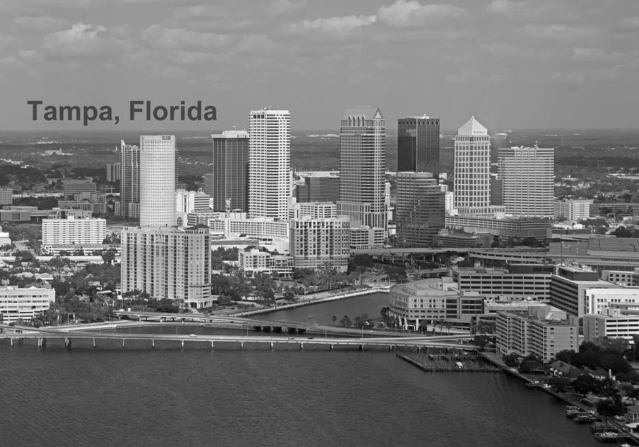 Tampa Florida Downtown Skyline Photograph by John Black