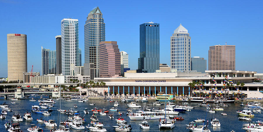 Tampa Panoramic work D Photograph by David Lee Thompson