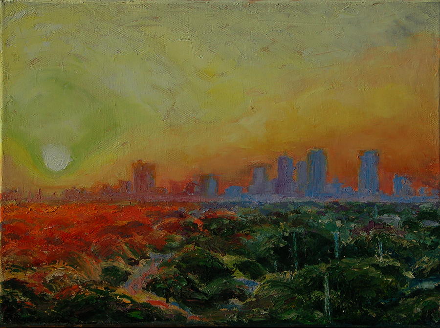 Tampa Sunrise Painting by Thomas Bertram POOLE