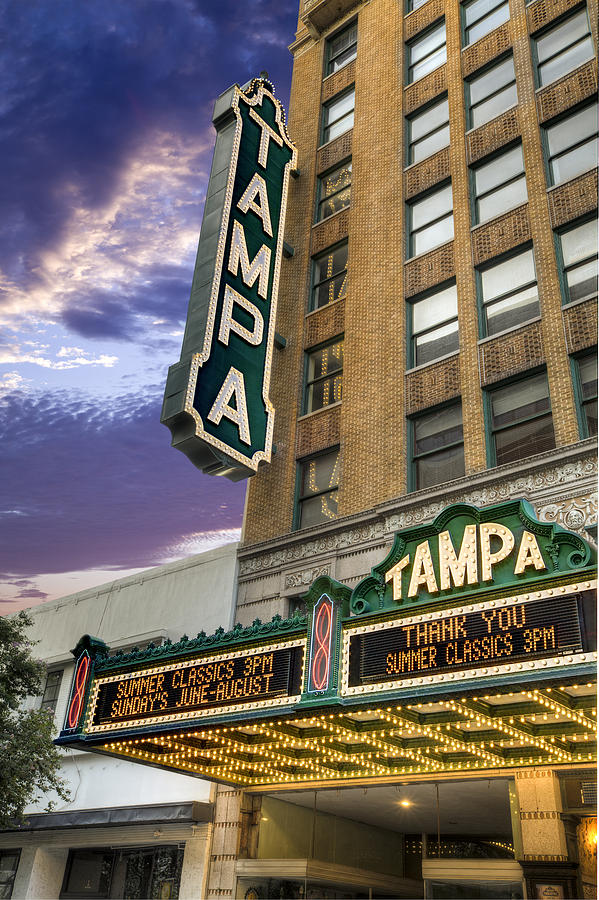 Tampa Theater Photograph by Al Hurley