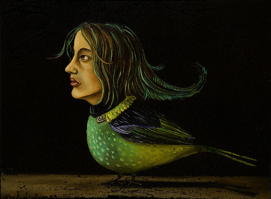 Tanager  Painting by Leah Saulnier The Painting Maniac