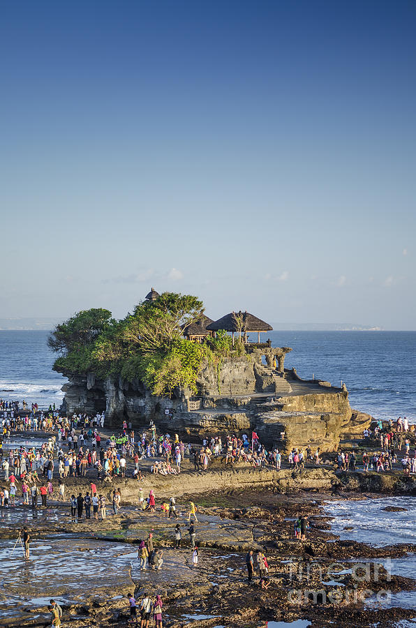 Tanah Lot Temple In Bali Indonesia Coast Photograph by JM Travel Photography