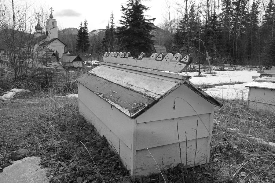 Tanaina Cemetery in Eklutna Alaska Photograph by Pekka Sammallahti