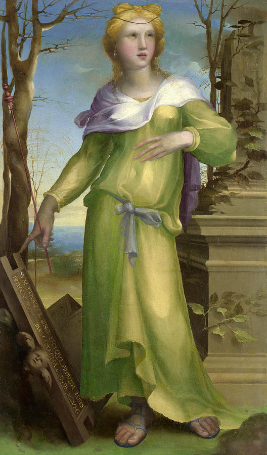 Tanaquil Painting by Domenico Beccafumi