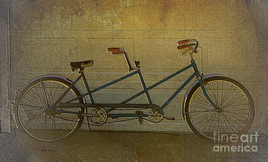 Tandem bike  Photograph by Yumi Johnson