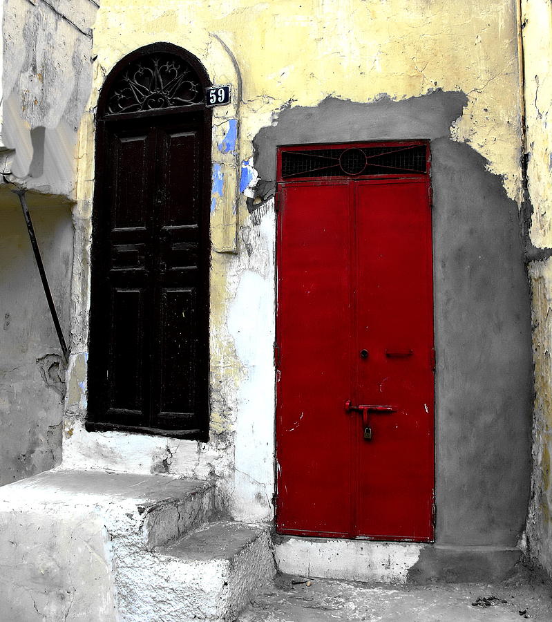 Tangier Morocco - Neighbors Photograph by Jacqueline M Lewis