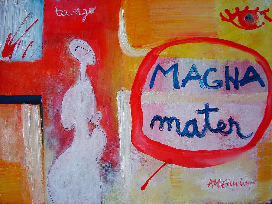 Tango Painting by Ana Maria Edulescu