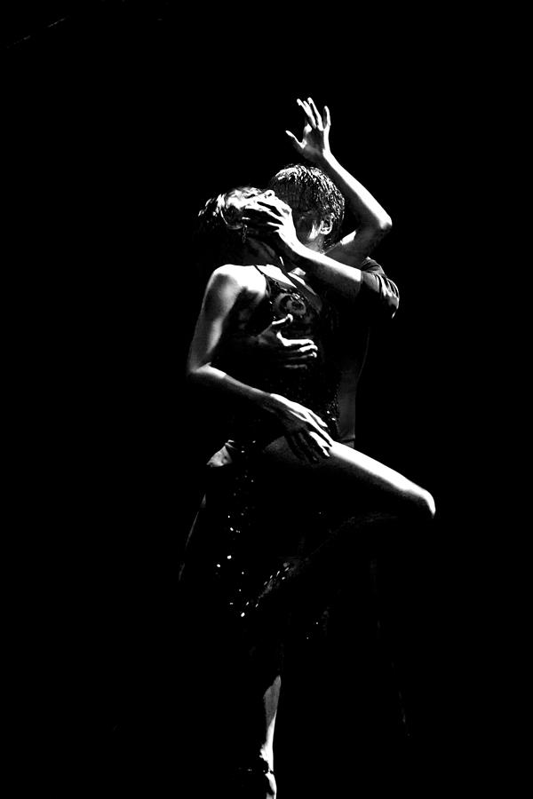 Tango in Black and White Photograph by Sally Ross