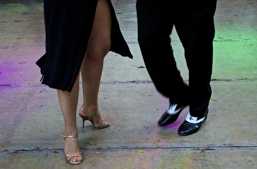 Tango Steps, Buenos Aires Photograph by Venetia Featherstone-Witty