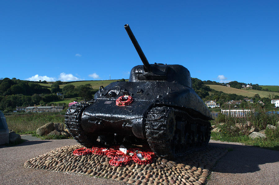 Tank Memorial Photograph by Chris Day