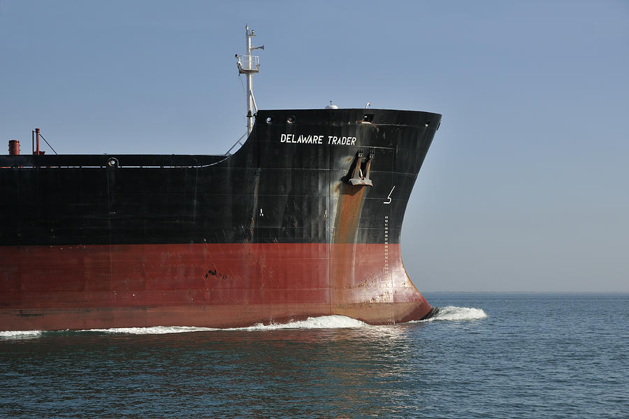 Tanker Delaware Trader Photograph by Bradford Martin