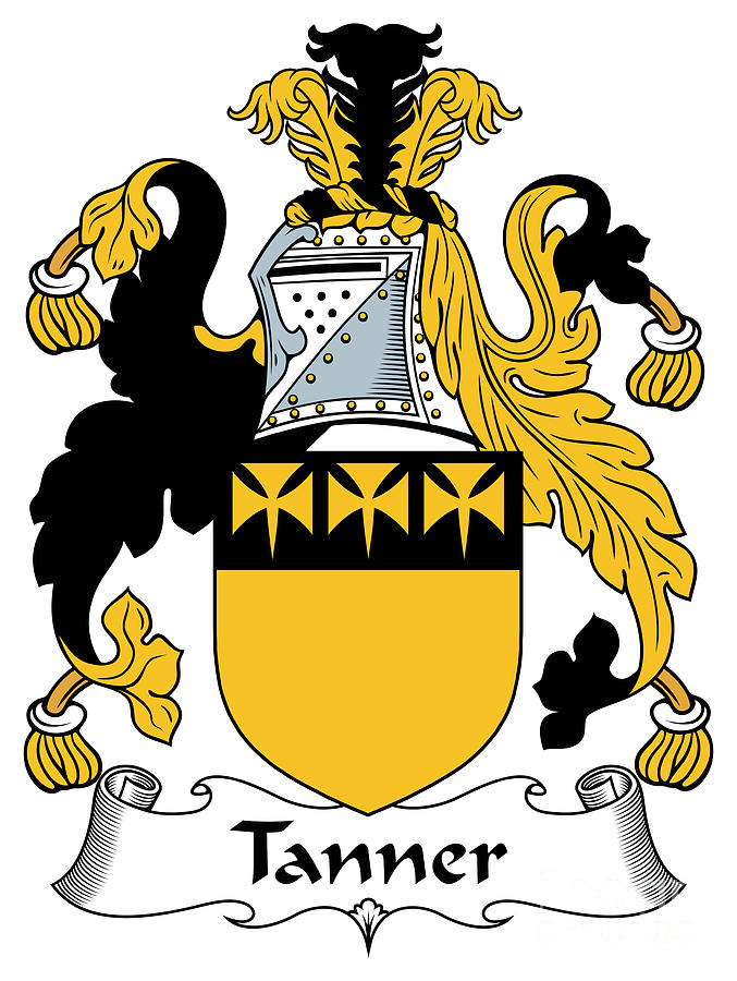 tanner-coat-of-arms-irish-digital-art-by-heraldry-fine-art-america