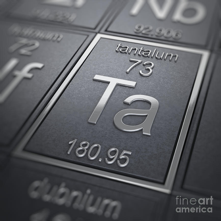 Tantalum Chemical Element Photograph by Science Picture Co