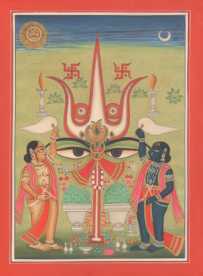 Tantra Tantrik Artwork Painting Hindu Mysterious Art Painting Artist  Painting by A K Mundhra