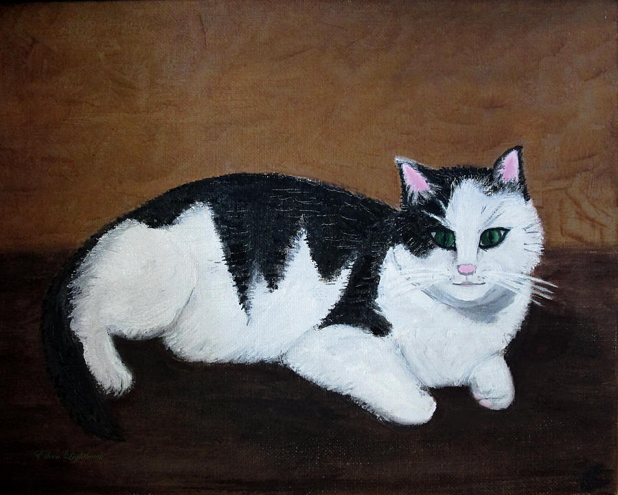 Tao Meow Painting by Eileen Lighthawk