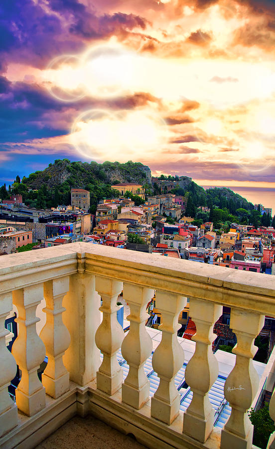 Taormina Balcony - Sicily Photograph by Madeline Ellis