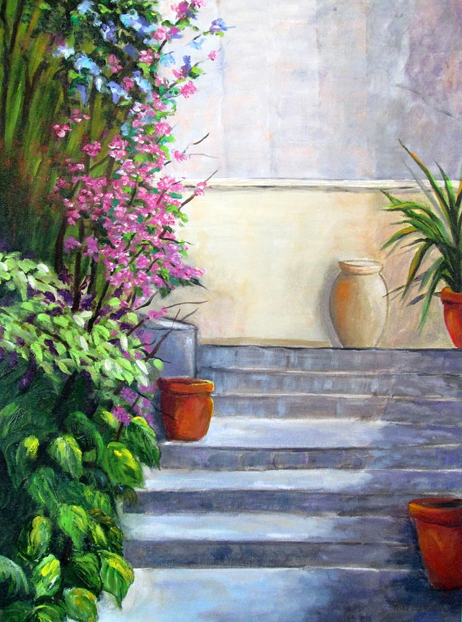 Taormina Painting by Rosie Sherman