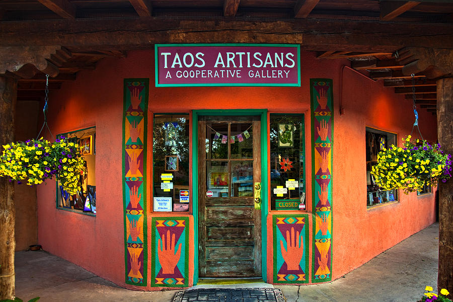 Taos Artisans Photograph by Diana Powell
