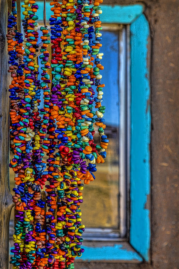Taos Beads Photograph by Diana Powell