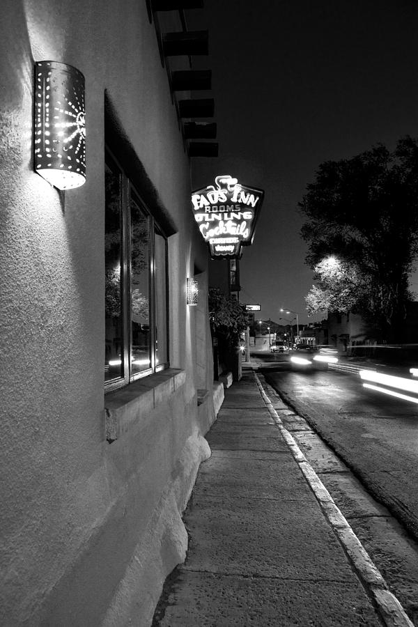 Taos Inn Neon Photograph by Diana Powell