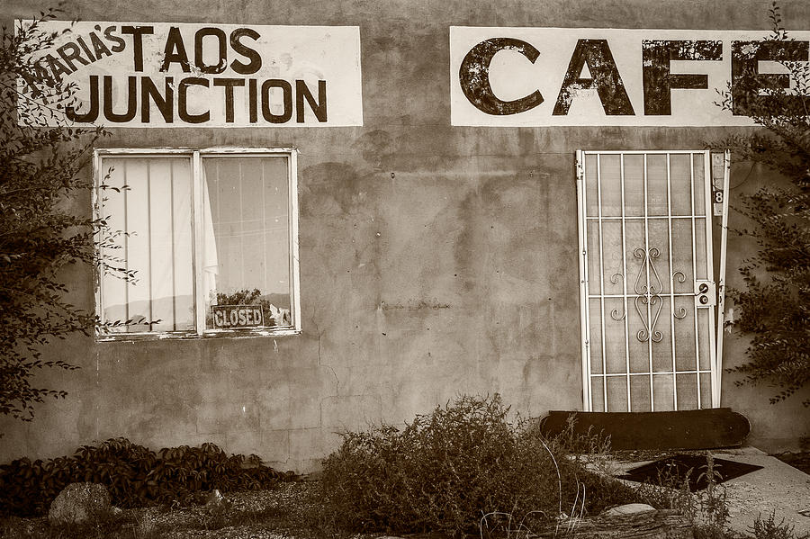 Taos Junction Cafe Photograph