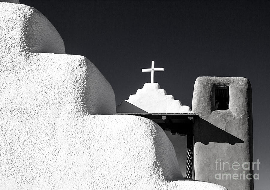 Taos Pueblo Chapel Photograph by Diane Enright
