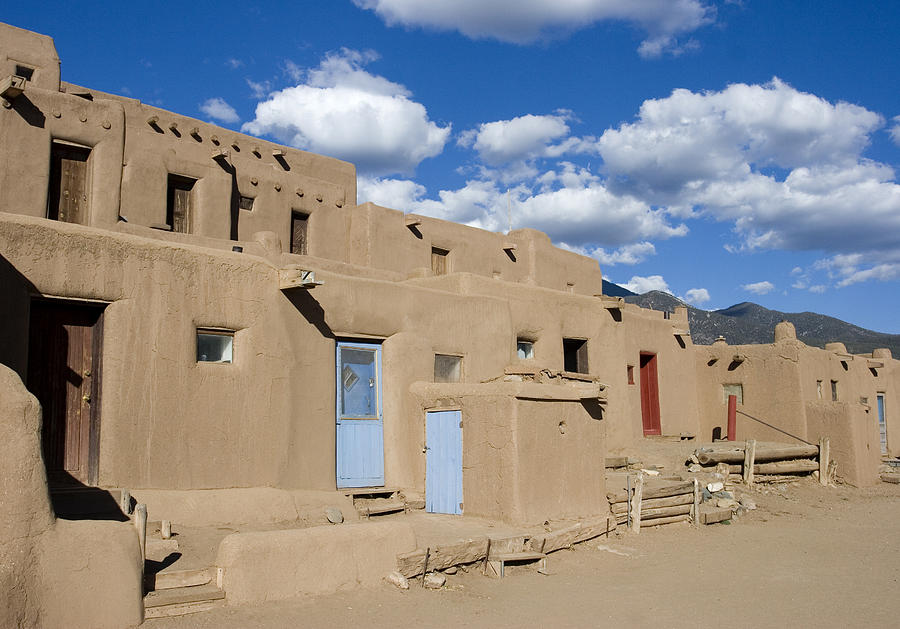 Taos Pueblo Photograph by Elvira Butler